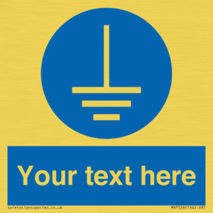 Custom Connect to Earth Sign